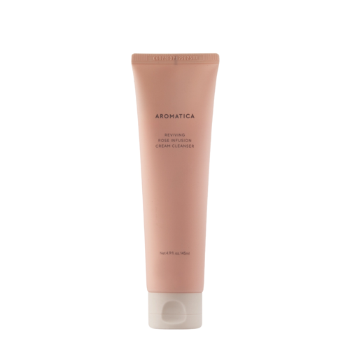 Aromatica - Reviving Rose Infuison Cream Cleanser - Cremiges Rosen-Gesichtsreinigungsgel - 145ml