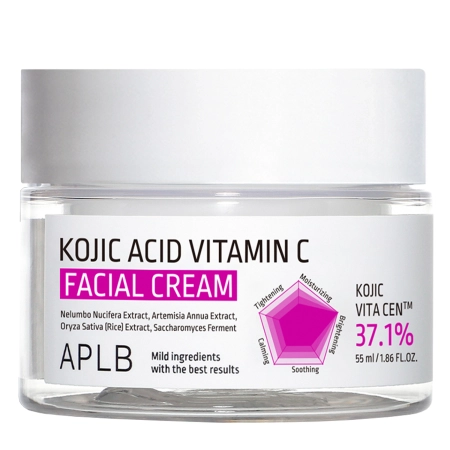 APLB - Kojic Acid Vitamin C Facial Cream - Revitalisierende Gesichtscreme - 55ml