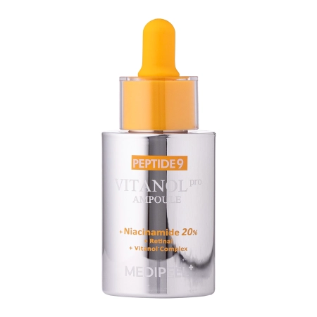 Medi-Peel - Peptid 9 Vitanol Ampoule Pro - Gesichtsserum mit Peptiden und Vitamin-Komplex - 30ml