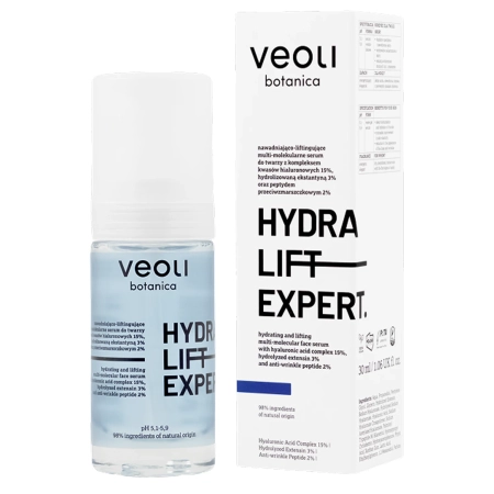 Veoli Botanica - HYDRA LIFT EXPERT - Feuchtigkeitsspendendes und straffendes multimolekulares Gesichtsserum - 30 ml 