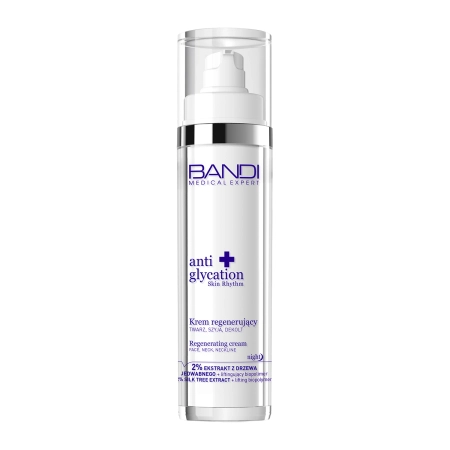 Bandi - Anti Glycation - Regenerierende Creme für Gesicht, Hals und Dekolleté - 50ml,