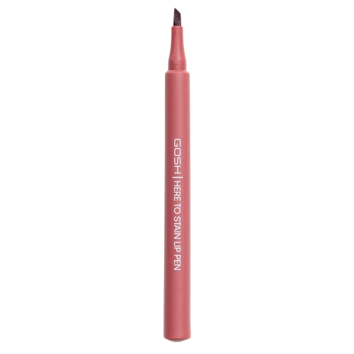 GOSH - Here To Stain Lip Pen - Langanhaltender Lippenkonturenstift in Stiftform - 008 Ruby Stain - 1ml