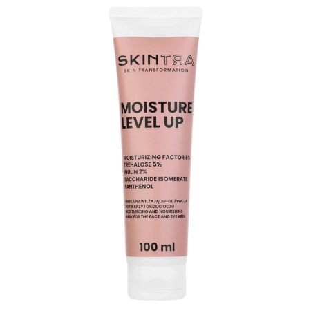 SkinTra - Moisture Level Up - Feuchtigkeitsspendende und nährende Maske für Gesicht und Augenpartie - 100 ml