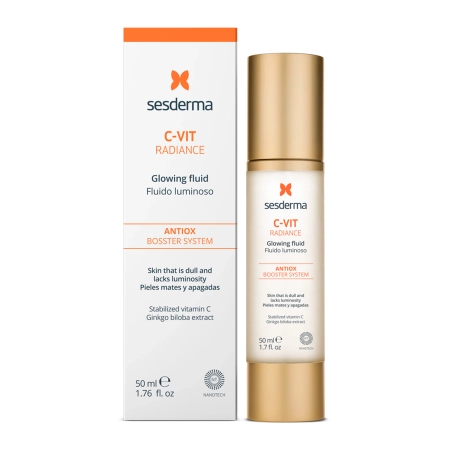 sesderma - C-Vit Radiance Glowing Fluid - Strahlende Creme - 50ml