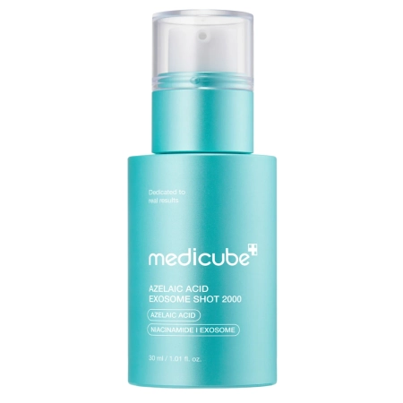 Medicube - Azelaic Acid Exosome Shot 2000 - Stimulierendes Serum mit Mikronadeln und Azelainsäure - 30ml
