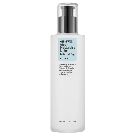 Cosrx - Oil-Free Ultra-Moisturizing Lotion - Feuchtigkeitsspendender Gesichtslotion - 100ml