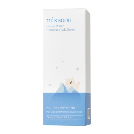 Mixsoon - Glacier Water Hyaluronic Acid Serum - Hyaluronsäure und Gletscherwasser Serum - 100ml