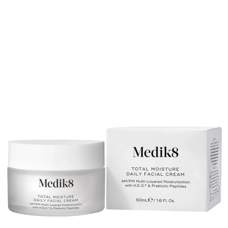 Medik8 - Total Moisture Daily Facial Cream - Intensiv feuchtigkeitsspendende Gesichtscreme - 50ml 