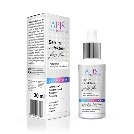 Apis - Crystal Skin - Gesichtsserum mit Glass-Skin-Effekt - 30ml