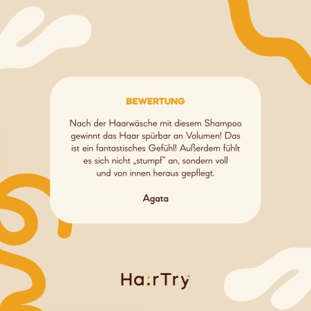  HairTry - Push Up - Shampoo für mehr Elastizität und Volumen - 500 ml 