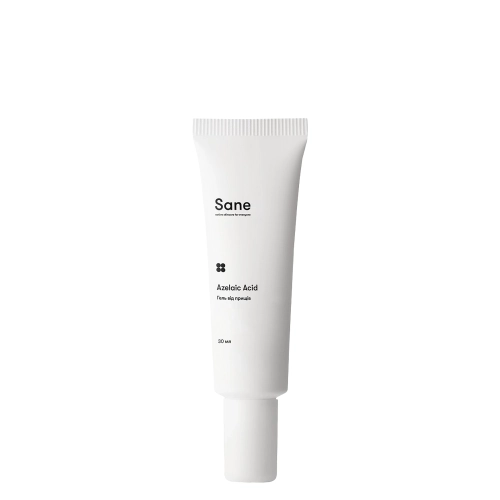 Sane - Azelaic Acid Anti-Acne Gel - Punktuelles Gel gegen Hautunreinheiten - 30ml