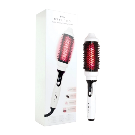 Stylpro - Red & Infrared Thermal Brush - Thermische Haarstylingbürste