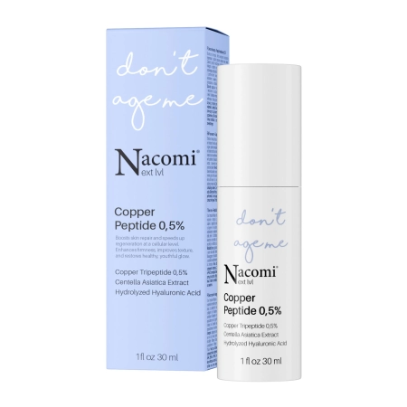 Nacomi - Copper Peptide - Gesichtsserum - Kupferpeptid 0,5% - 30ml