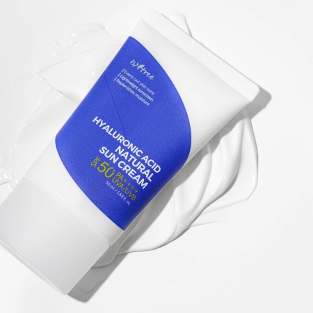 Isntree - Hyaluronic Acid Natural Sun Cream SPF50+/PA++++ - Creme mit mineralischem Filter - 50ml