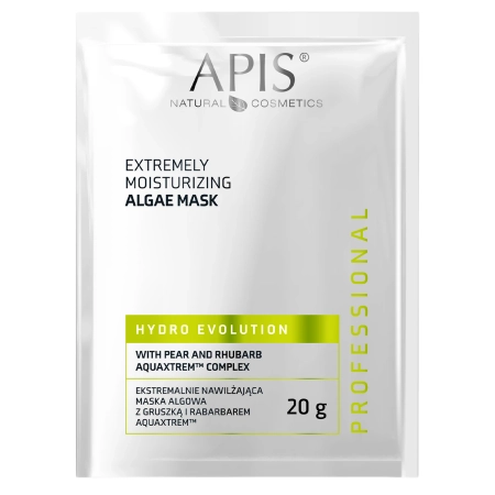 Apis - Hydro Evolution - Feuchtigkeitsspendende Algenmaske mit Birne und Rhabarber AQUAXTREM™ - 20 g