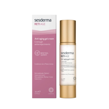 sesderma - Reti Age Anti-Aging Gel Cream - Anti-Falten Gel-Creme für das Gesicht - 50ml