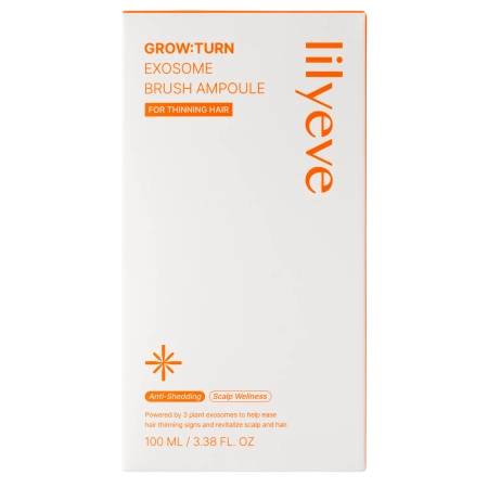 lilyeve - Grow:Turn Exosome Brush Ampoule - Stärkende Ampulle für Haar und Kopfhaut - 100 ml