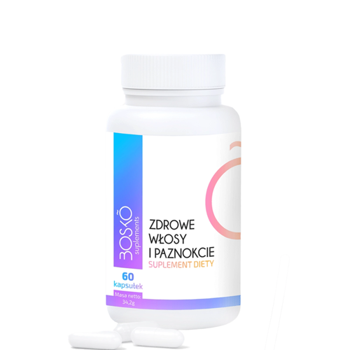 BOSKO Cosmetics - Göttliche Haare, Haut und Nägel Supplement - 60 Kapseln