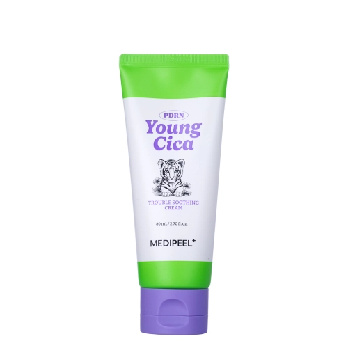 Medi-Peel - Young Cica PDRN Trouble Soothing Cream - Beruhigende Gesichtscreme - 80ml