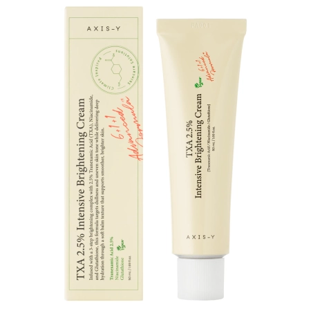 Axis-y - TXA 2,5 % Intensive Brightening Cream – Intensiv aufhellende Gesichtscreme – 50 ml