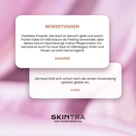 SkinTra - Mr. Smoother - Serum mit 10% Milchsäure - 30ml 