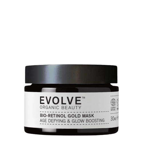 Evolve Organic Beauty - Bio-Retinol Gold Mask - Goldene Gesichtsmaske mit Bio-Retinol - 30ml