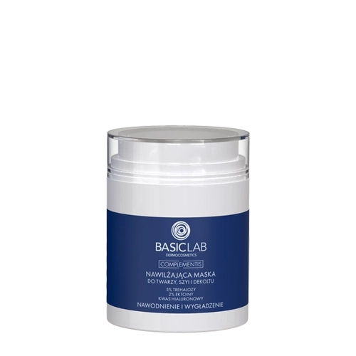 BasicLab - Complementis Feuchtigkeitsmaske für Gesicht, Hals und Dekolleté – 50 ml