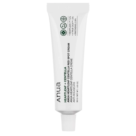 Anua - Heartleaf Centella Red Spot Cream - Beruhigende Creme für problematische Haut - 30 g