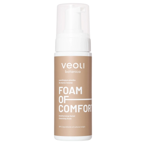 Veoli Botanica - Foam Of Comfort - Feuchtigkeitsspendender Gesichtsreinigungsschaum - 150ml