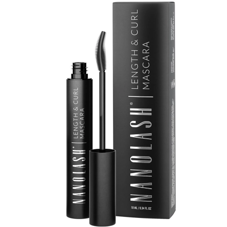 Nanolash – Length&Curl Mascara – Verlängernde und Schwung gebende Wimperntusche – 10 ml