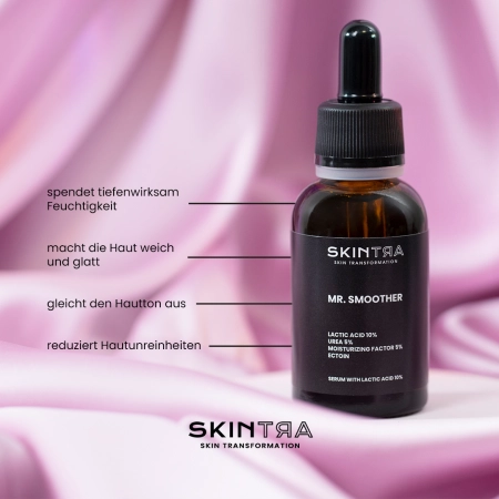 SkinTra - Mr. Smoother - Serum mit 10% Milchsäure - 30ml 