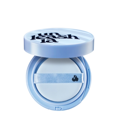 Unleashia - Babe Skin Baby Blue Cushion SPF 40 PA++ - Foundation in einem Kissen - 21N Fluffy - 15 g