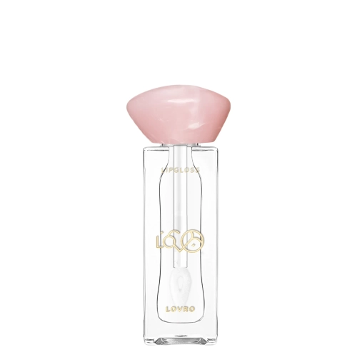LOVRO - Bloomlight Lipgloss - Lippen-Gloss mit optisch aufpolsterndem Effekt und kühlender Wirkung - 01 Pure Shine - 5,5g