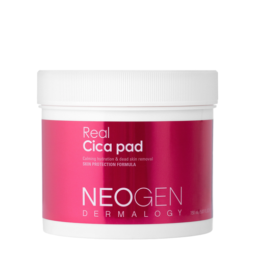 Neogen - Dermalogy Real Cica Pad - Peelende und lindernde Gesicht Pads - 90pcs/150ml