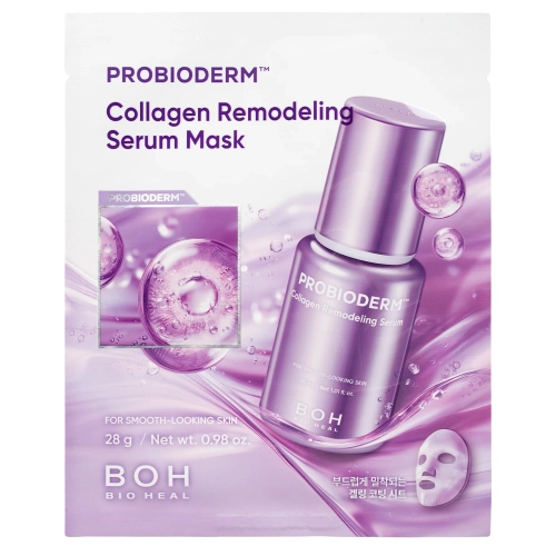 BIOHEAL BOH - Probioderm Collagen Remodeling Serum Mask - Straffende Tuchmaske - 1 Stück/28 g