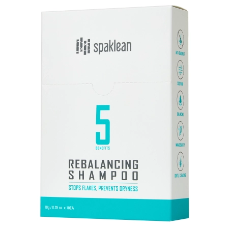 Spaklean - Amazing Collagen Rebalancing Shampoo - Ausgleichendes Haarshampoo - 10 x 10 ml