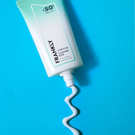 Frankly - Cicahae Sun SPF50+/PA++++ - Lindernde Gesichtscreme mit Sonnenschutz - 50ml