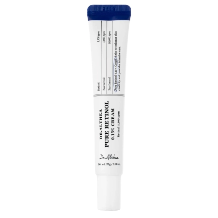 Dr. Althea - Pure Retinol 0,15 % Creme - Anti-Aging-Gesichtscreme mit Retinol - 20 g