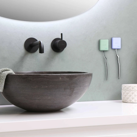 Lucent - Aurora Toothbrush Steriliser - Sterilisationsetui für Zahnbürste - Mint - 1 Stk