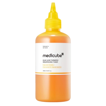 Medicube - Kojic Acid Turmeric Resurfacing Toner – Aufhellendes Gesichtswasser – 250ml