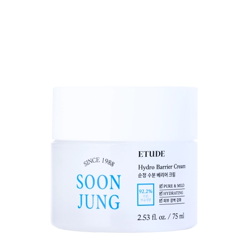 Etude House - Soon Jung Hydro Barrier Cream - Sanfte, lindernde Creme - 75ml