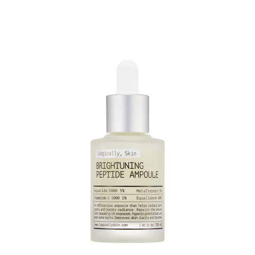 Logically, Skin - Brightuning Peptide Ampoule - Aufhellende Gesichtsampulle mit Peptiden - 30g