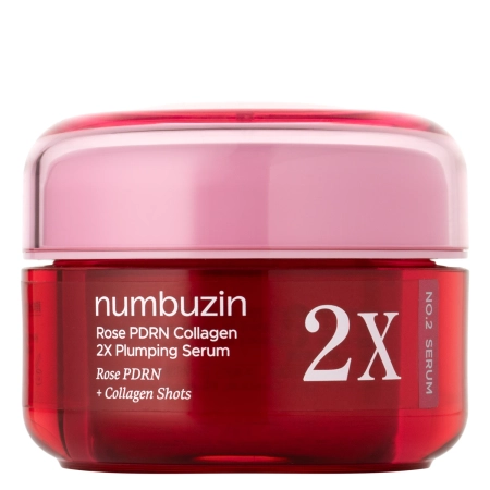 Numbuzin - No.2 Rose PDRN Collagen 2X Plumping Serum - Aufpolsterndes und Straffendes Serum - 30ml