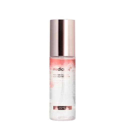 Medicube - PDRN Pink Collagen Glow Jelly Mist Serum - Aufhellendes Nebel-Serum mit PDRN und Kollagen - 60ml