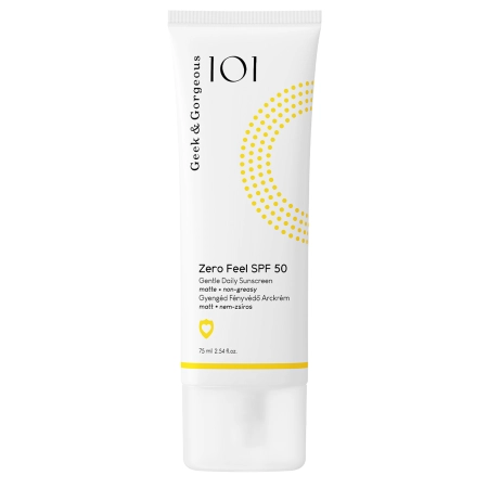 Geek&Gorgeous - Zero Feel SPF50 - Unspürbare Sonnencreme SPF50 - 75ml