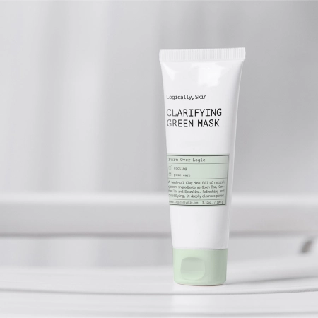 Logically, Skin - Clarifying Green Mask - Reinigende Tonerde Gesichtsmaske - 100g