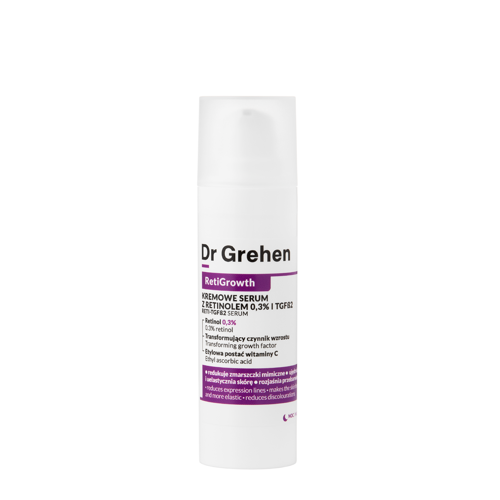 Dr Grehen - RetiGrowth - Reti-TGF Serum - Cremeserum mit Retinol 0,3% und Wachstumsfaktor - 30ml