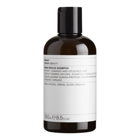 Evolve Organic Beauty - Monoi Rescue Natürliches Shampoo mit Monoi-Öl - 250ml