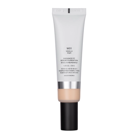 TFIT - Radiance Fit Serum Foundation - Strahlende Foundation fürs Gesicht - W01 Vanilla - 30g