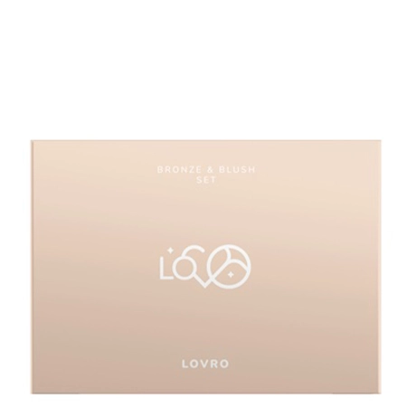 LOVRO – Bronze & Blush Set – Gepresster Bronzer und Rouge zum Konturieren – 5 g